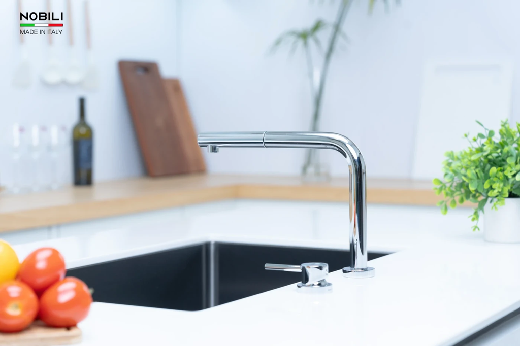 Vòi rửa chén Nobili TABLE NB242 nóng lạnh