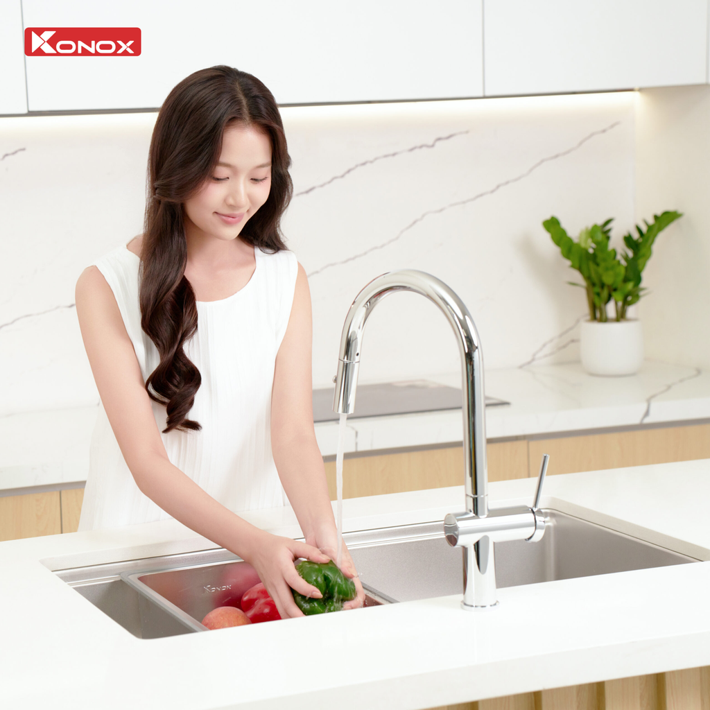 Chậu rửa bát Konox Tari 8748SM