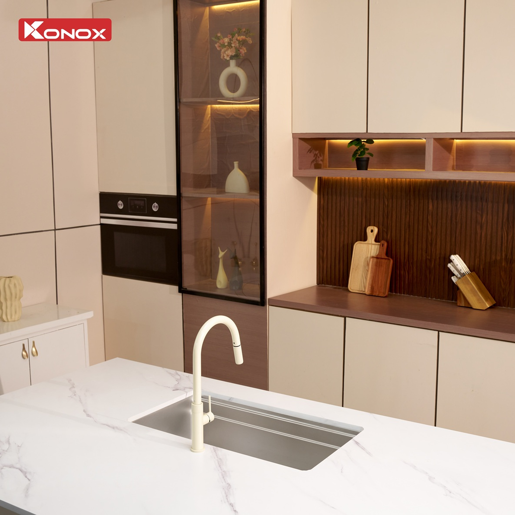 Chậu rửa chén Konox Tari 780SM