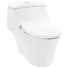 Bàn cầu một khối TOTO MS823DRE2XW kèm nắp rửa cơ Ecowasher TCW07S