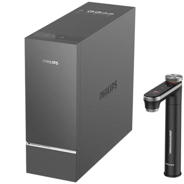 Máy lọc nước Philips AUT9124 RO đặt gầm có tích hợp nước nóng