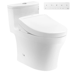 Bồn cầu một khối TOTO MS885DW25 kèm nắp rửa điện tử WASHLET dòng S5 - TCF34461GAA