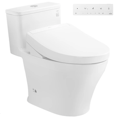 Bồn cầu một khối TOTO MS857DW25 kèm nắp rửa điện tử WASHLET dòng S5 - TCF34461GAA
