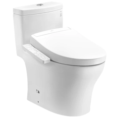 Bồn cầu một khối TOTO MS889CDRW24 kèm nắp rửa điện tử WASHLET dòng S2 - TCF33461GAA