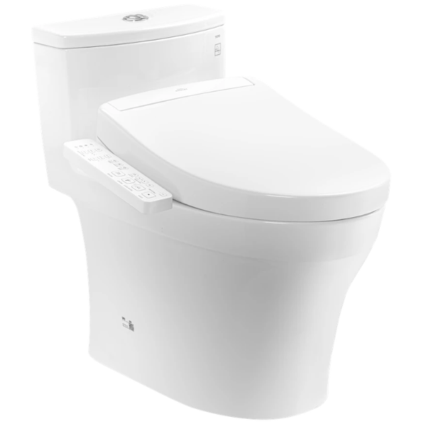 Bồn cầu một khối TOTO MS885DW24 kèm nắp rửa điện tử WASHLET dòng S2 - TCF33461GAA