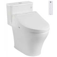 Bàn cầu một khối Toto MS857CDW15XW kèm nắp rửa điện tử WASHLET dòng C5