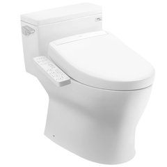 Bồn cầu một khối TOTO MS188VKW24 kết hợp nắp rửa điện tử WASHLET dòng S2 - TCF33461GAA