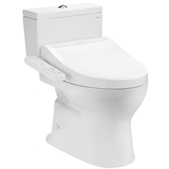 Bồn cầu TOTO CS302DW16W kèm nắp rửa điện tử WASHLET dòng C2 TCF23410AAA