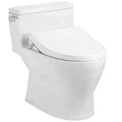 Bàn cầu một khối TOTO MS188VKE4XW kết hợp nắp rửa cơ Eco-washer TCW1211A