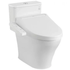 Bàn cầu một khối Toto MS857CDW17XW kèm nắp rửa điện tử WASHLET dòng C2