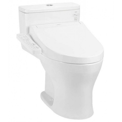 Bồn cầu một khối TOTO MS855CDW17XW kèm nắp rửa điện tử WASHLET dòng C2 TCF23460AAA
