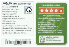 Máy giặt Aqua AQW-S100HT.S 10 kg