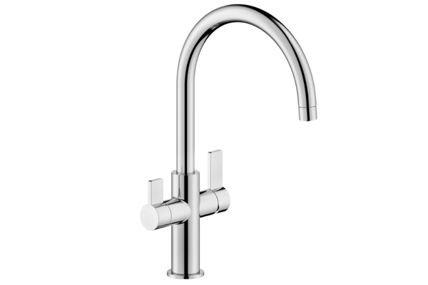 Vòi rửa chén Nobili SORA NB164 nóng lạnh 3 đường nước