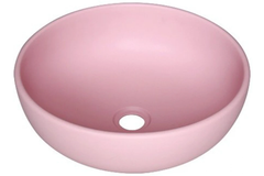 Chậu lavabo Kanly SU510 màu hồng