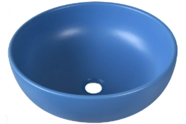 Chậu lavabo Kanly SU515 màu xanh dương