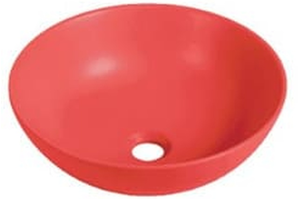 Chậu lavabo Kanly SU518 màu đỏ