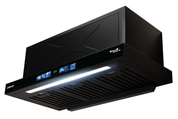Máy hút mùi Kocher Turbo Smart 3D X3D-350D Auto Clean