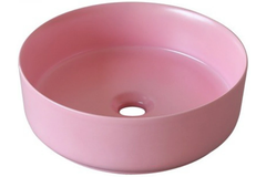 Chậu lavabo Kanly SU520 màu hồng