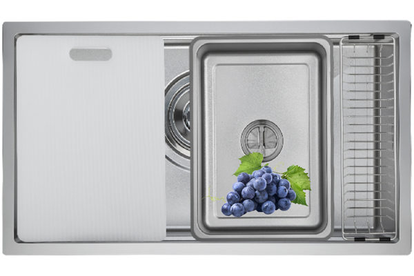 Chậu rửa chén GrandX GX7845V Volcano