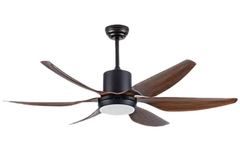 Quạt trần Nanoco NCF5462-PL 6 cánh màu vân gỗ