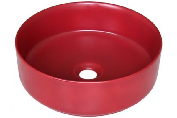 Chậu lavabo Kanly SU528 màu đỏ