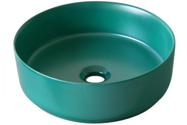 Chậu lavabo Kanly SU529 màu xanh lá