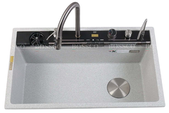 Chậu Rửa Chén Bossco BC-C8652XKS 1 Hộc xám kim sa