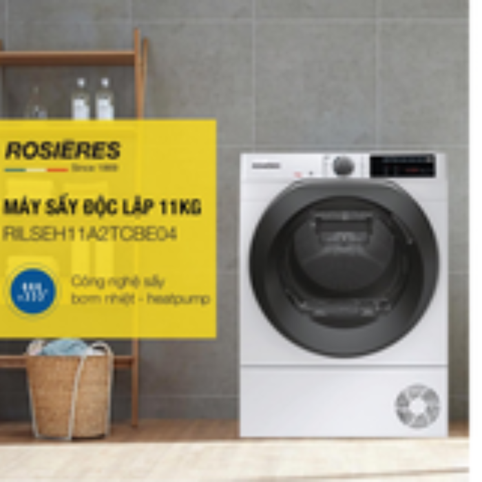 Máy sấy bơm nhiệt Rosieres RILSEH11A2TCBE04