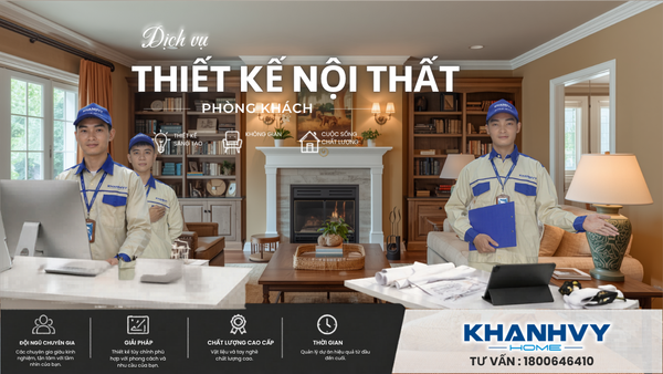 Dịch vụ thiết kế phòng khách