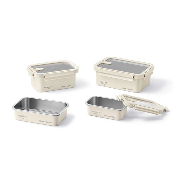 Hộp bảo quản thực phẩm Olivo FRESHLOCK IVORY