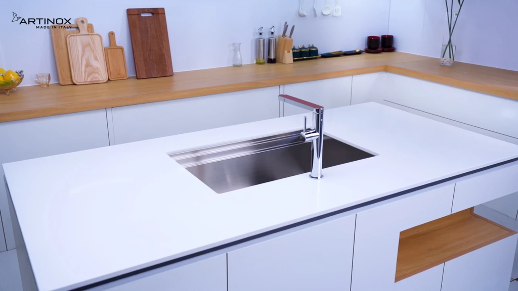 Chậu rửa chén Artinox TITANIUM NA875U 1 hộc