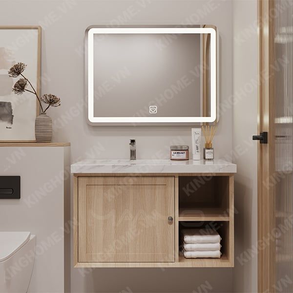 Tủ Lavabo Maamo MF05-80 Kính thông minh