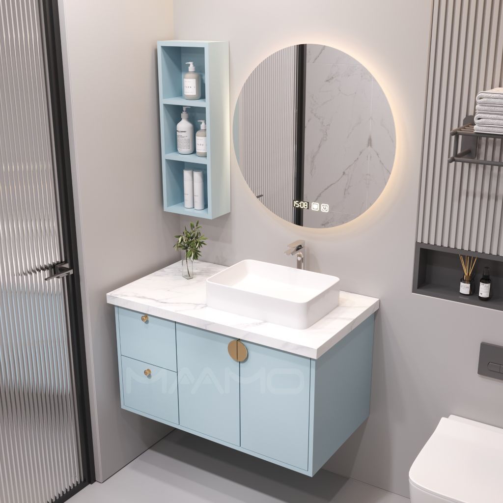 Tủ lavabo Maamo MFT12-100 kính thông minh