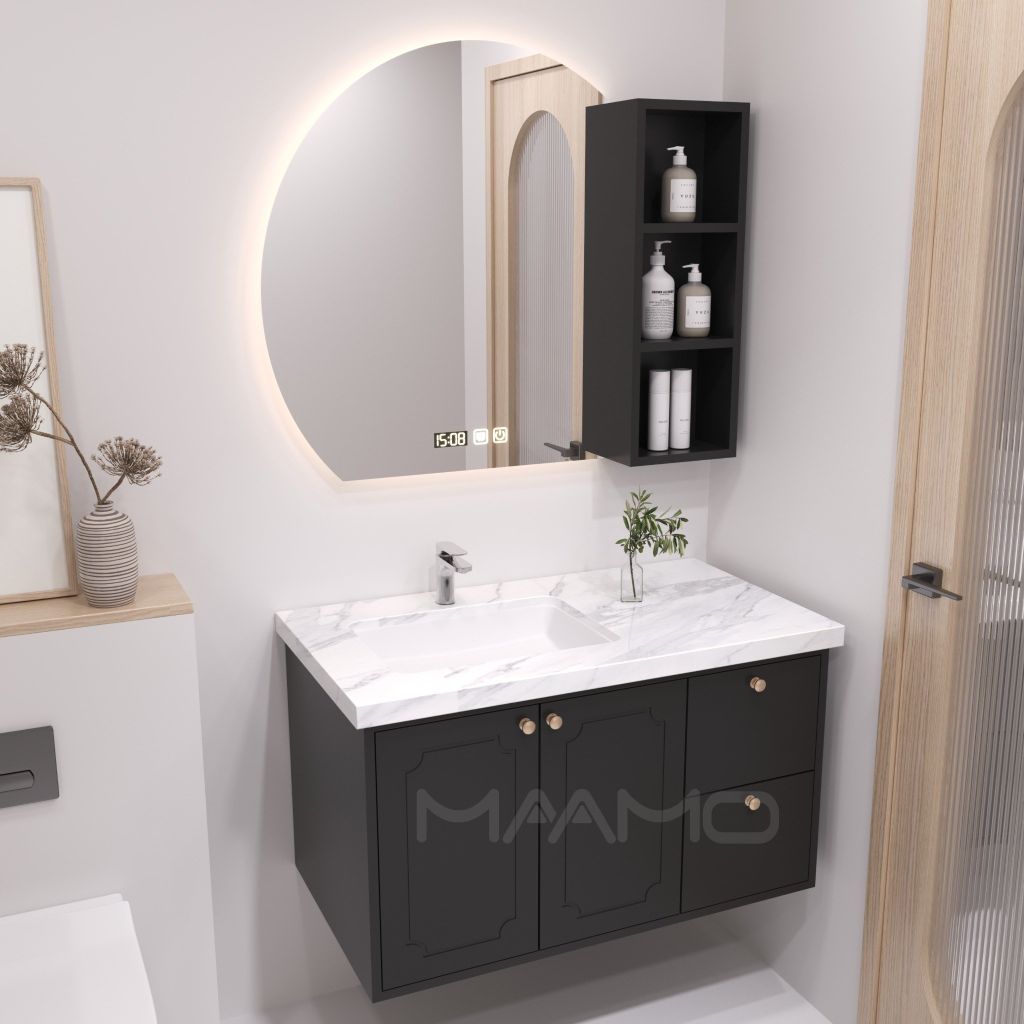 Tủ Lavabo Maamo MFT17-90 Kính thông minh