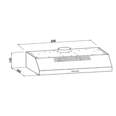 Máy hút mùi Malloca H700E