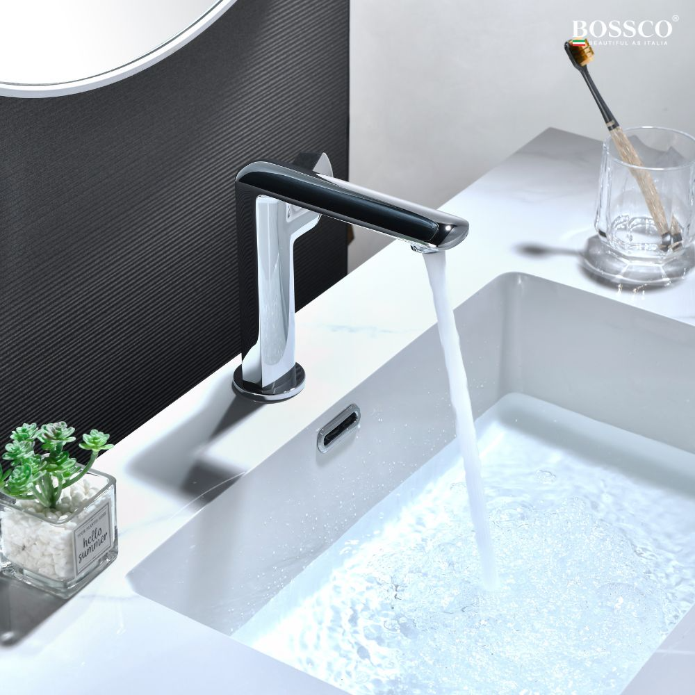 Vòi lavabo Bossco BC-V28 Crom bóng