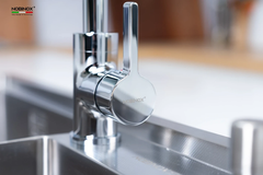 Vòi rửa chén Nobinox LOREN NX522 nóng lạnh