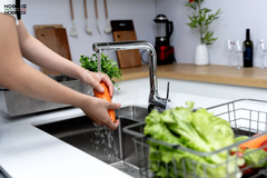 Vòi rửa chén Nobili MANIA NB214 nóng lạnh