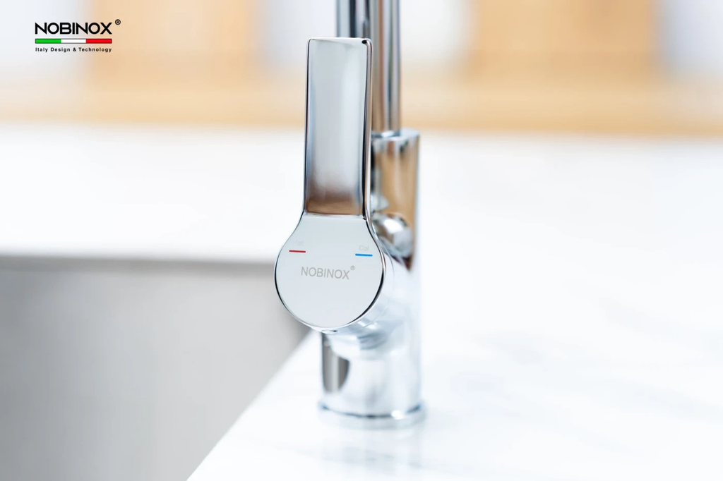 Vòi rửa chén Nobinox LOFT NX533 nóng lạnh