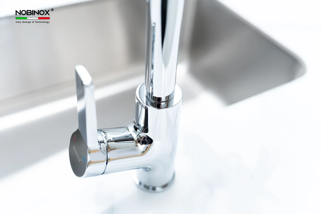 Vòi rửa chén Nobinox LOFT NX533 nóng lạnh