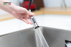 Vòi rửa chén Nobinox LOFT NX533 nóng lạnh