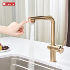 Vòi rửa bát Konox Stream Smart Champagne