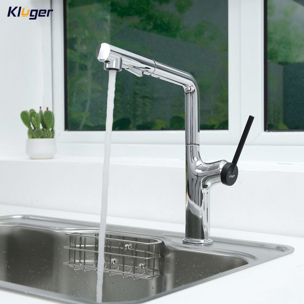 Vòi rửa bát dây rút Kluger KLF0001C