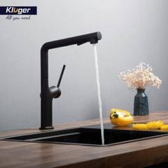 Vòi rửa bát dây rút Kluger KLF0001B