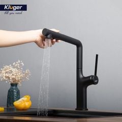 Vòi rửa bát dây rút Kluger KLF0001B