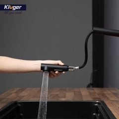 Vòi rửa bát dây rút Kluger KLF0001B