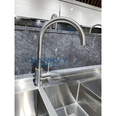 Vòi rửa chén Malloca K569-SN Inox 304 ECO