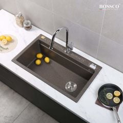Chậu rửa chén Bossco BC-B9052NKS 1 hộc
