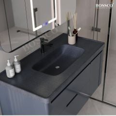 Tủ lavabo Bossco BC-C01X xám đậm