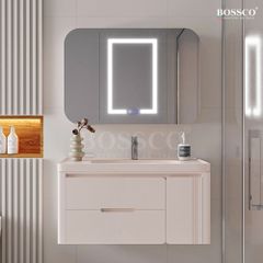 Tủ lavabo Bossco BC–C02K màu kem